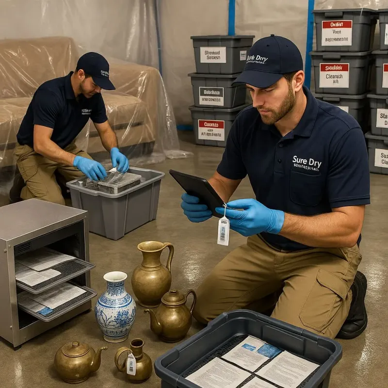Content Protection and Restoration process in Flower Hill, NY
