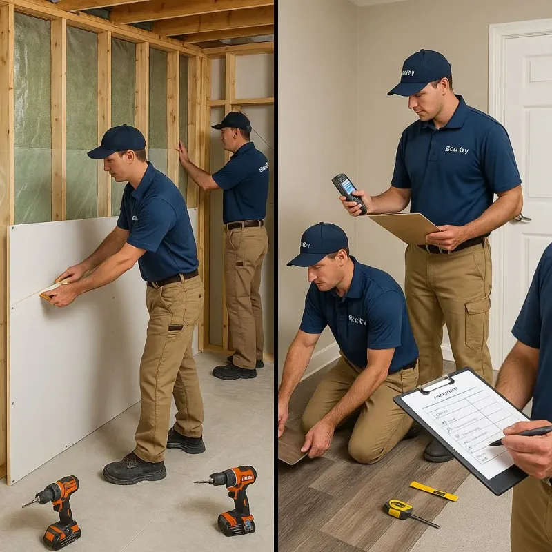 Repairs and Reconstruction process in Flower Hill, NY