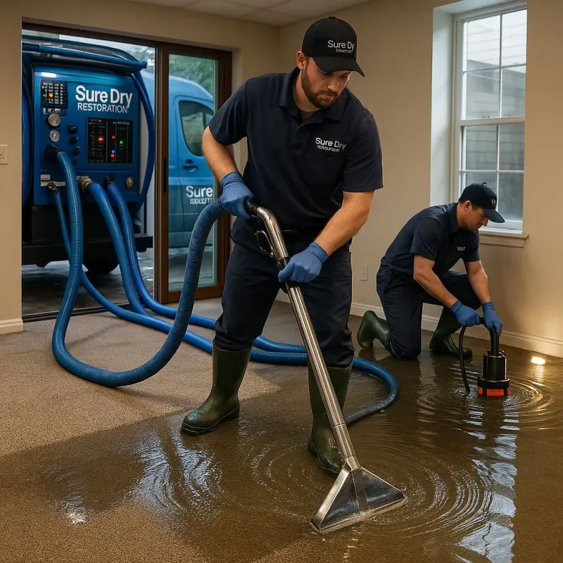 Water Extraction and Removal process in Flower Hill, NY